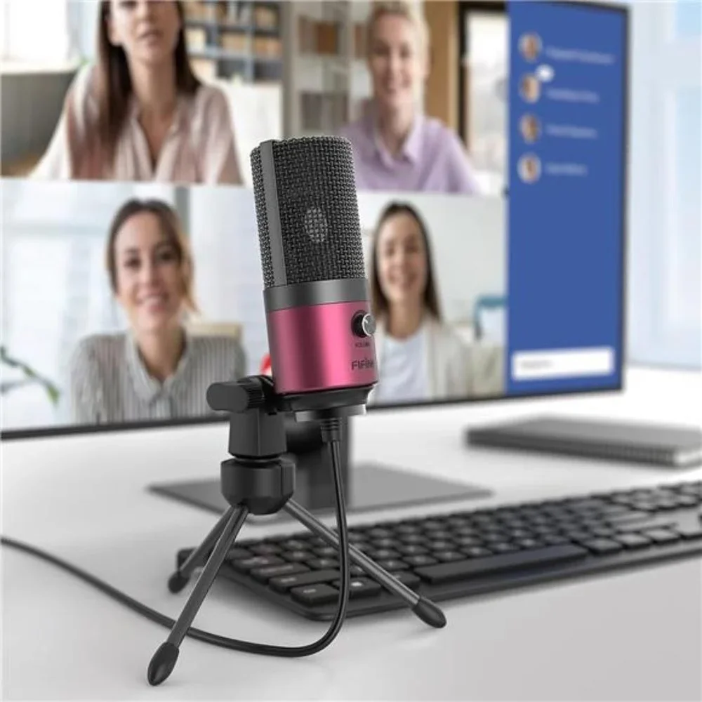 USB Podcast Condenser Microphone Recording On Laptop,NoNeed Sound Card Interface
